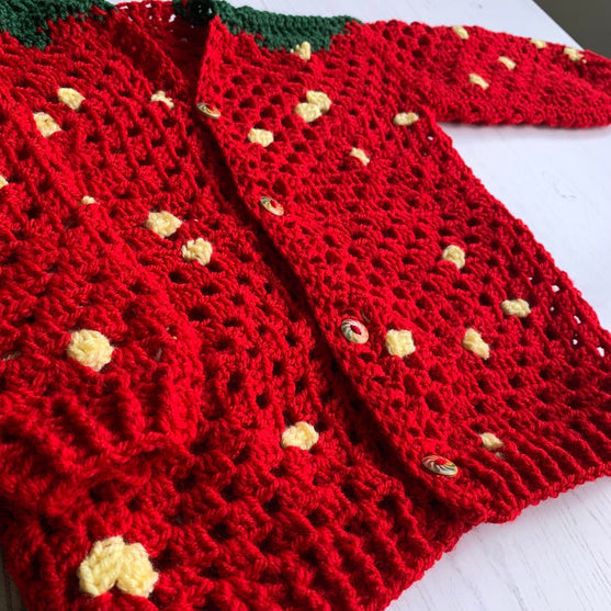 

Strawberry - Kinder Cardigan
2