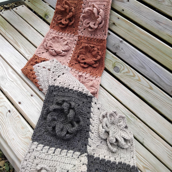 

Poinsettia - Schal
2