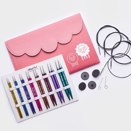 Zing Deluxe austauschbares Rundstricknadel-Set - KnitPro