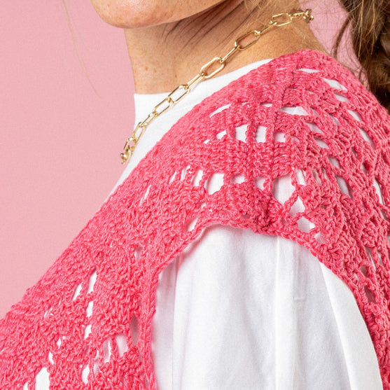 

Leaf Me On - Weste - Pink Collection
6