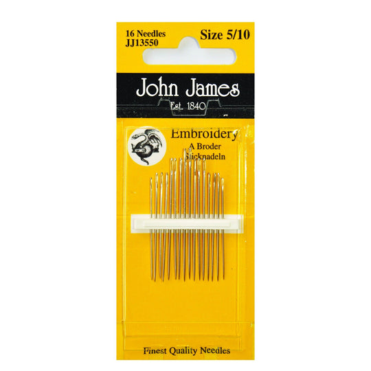 Sticknadeln Gr. 5/10 - John James