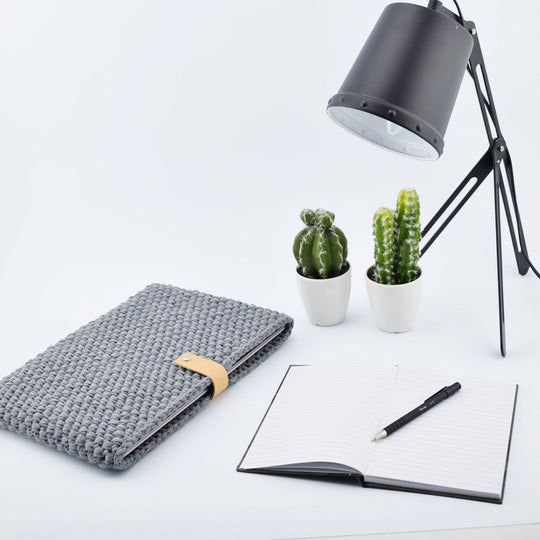 Gehäkelte Laptop-Hülle