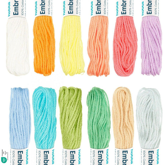 Embroidery Yarn Color Pack (Stickgarn) - Hobbii