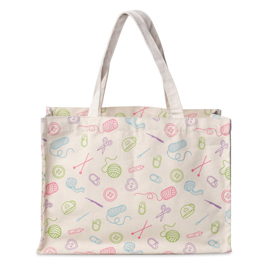Canvas Shopper m. Kordelverschluss - Hobbii