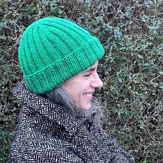 Happy - Rippenmütze