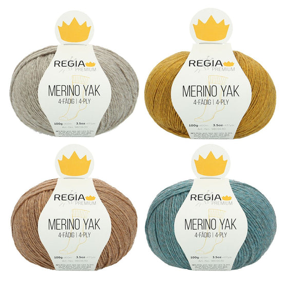 

Regia Premium Merino Yak 4-fädig - Regia
1