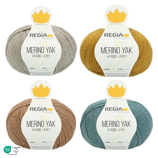 Regia Premium Merino Yak 4-fädig - Regia