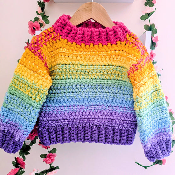 

Cosy Rainbow Jumper - Kinderpullover
1