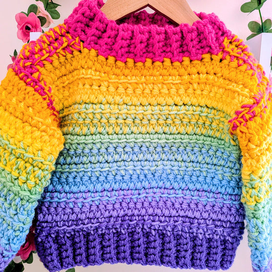 

Cosy Rainbow Jumper - Kinderpullover
3