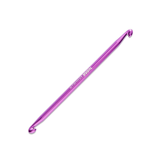 

Doppelte tunesische Häkelnadel aus Alu – 14 cm - Hobbii
1