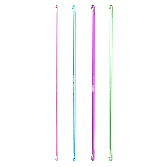 Alu Doppeltes tunesisches Häkelnadelset - 28 cm - Hobbii