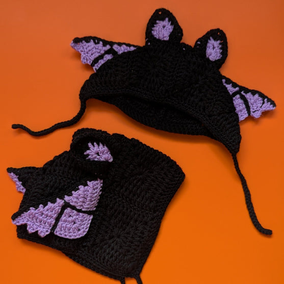 

Baby Boo Bonnets - Drei Halloween-Mützen
4