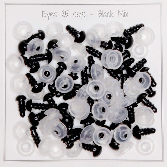 Sicherheitsaugen - Mischpackung - Go Handmade