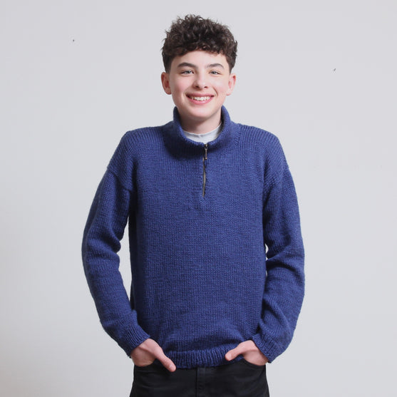 

Willi - Pullover mit Reißverschluss
1