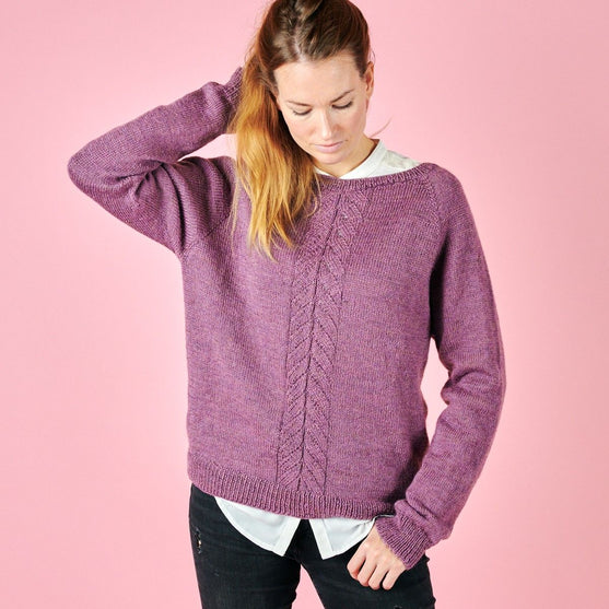 

Bodil - Top-down Pullover
4