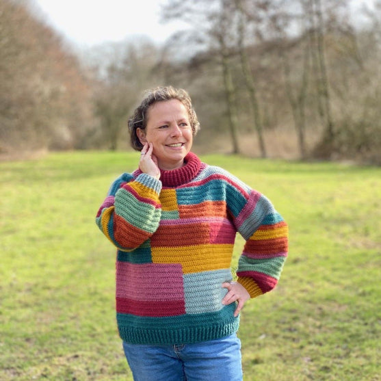 

Colour Block - Pullover
4