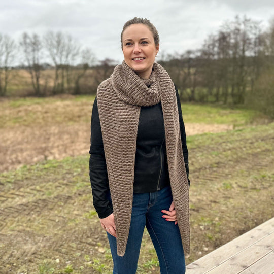 Simple Big Scarf - Schal