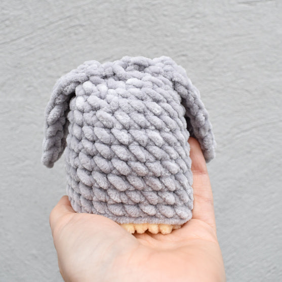 

Hase und Küken - Wendepuppe
5