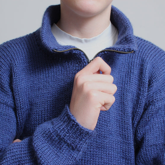 

Willi - Pullover mit Reißverschluss
4