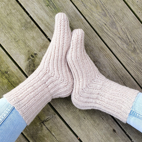 Easy Breezy Ribbing Socks - Socken