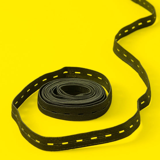 

Gummiband mit Knopflöchern - Hobbii
3