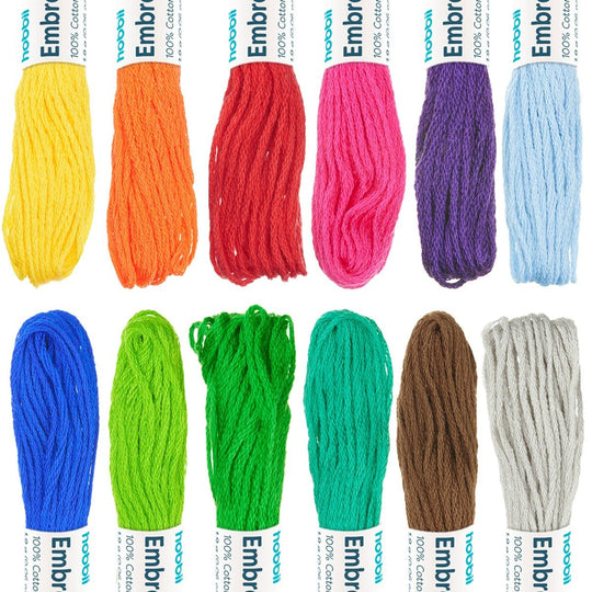 Embroidery Yarn Color Pack (Stickgarn) - Hobbii