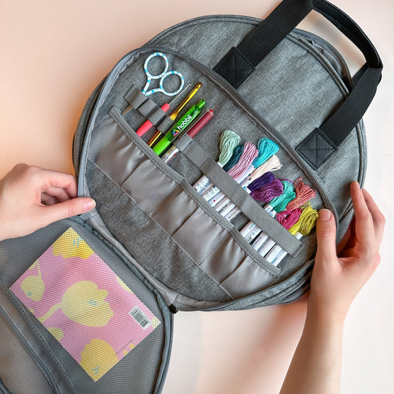 

Tasche für Stickprojekte - Hobbii
5