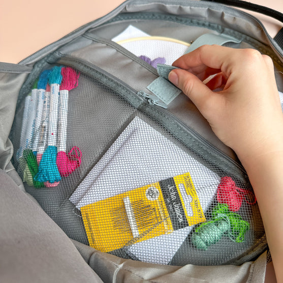 

Tasche für Stickprojekte - Hobbii
7