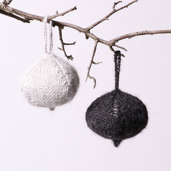 

Flache Weihnachtskugel
1