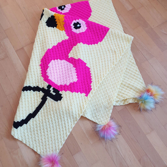 

Flamingo Love - Decke
4