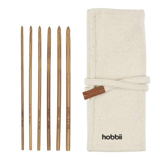 Bambus Häkelnadelset - Hobbii