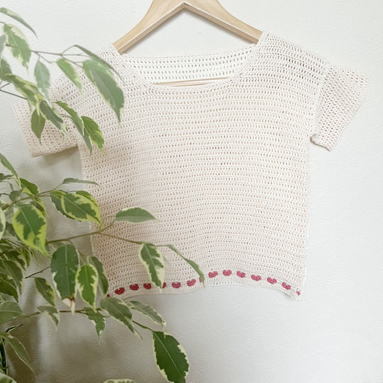 I Heart U - Kurzes Top