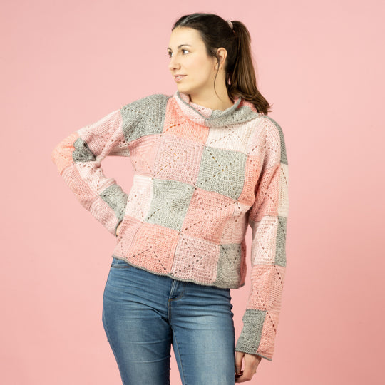 Hello Squares - Pullover