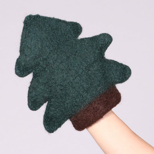Gefilzte Grillhandschuhe