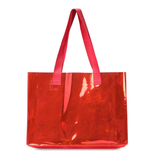 Clear Totebag - Red - Hobbii