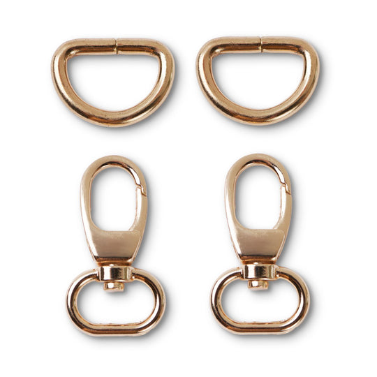 Karabinerverschlüsse mit D-Ringen - Hobbii