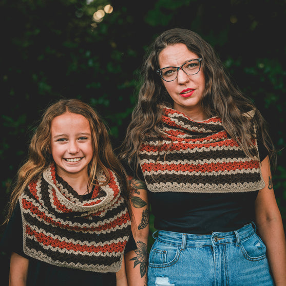 

Rowan – Kapuzenschal
5