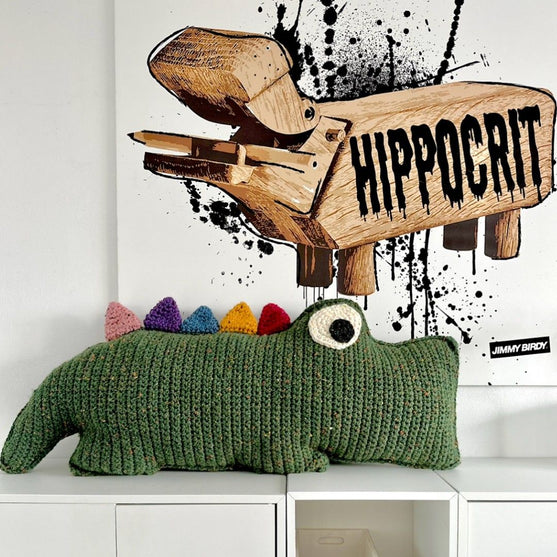 

Carl das Krokodil - Kissen
1