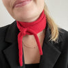 

Easy Double Knitted Scarf - Schal
1