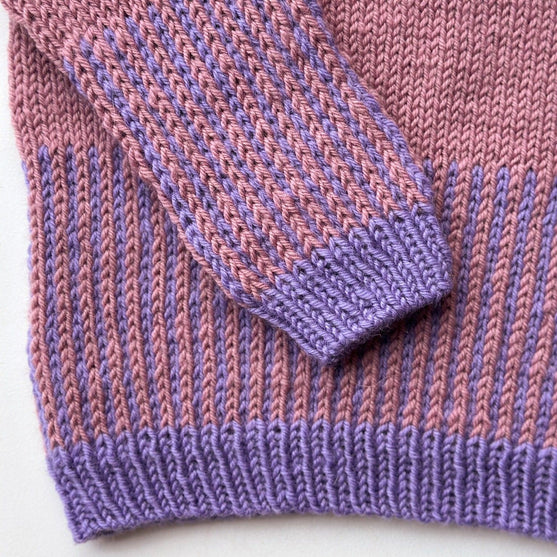 

Easy Colour Mix Sweater Junior - Pullover
6