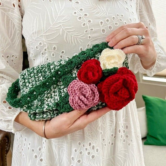 Rose Garden - Clutch Handtasche