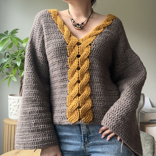 Serena Cable - Pullover