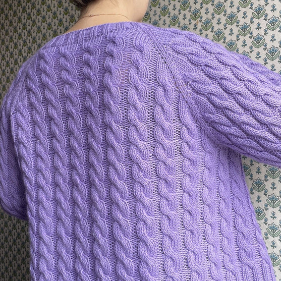 

Easy Cable Cardigan
4