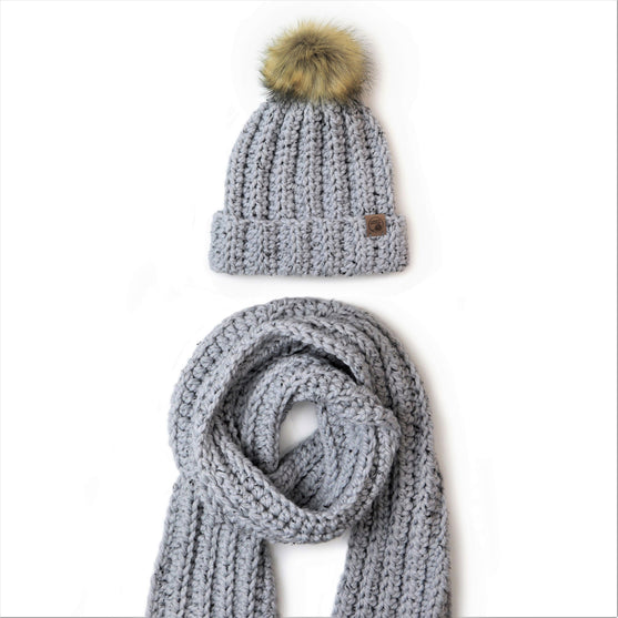 

Sydney - Schal & Beanie
1