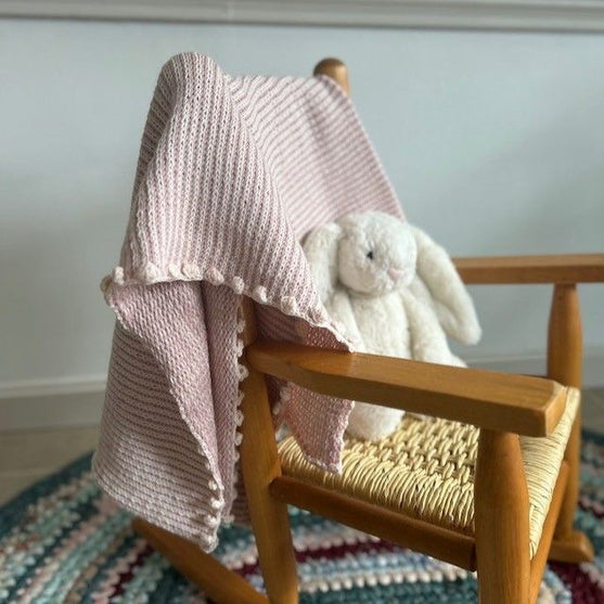 

Candy Stripes - Babydecke
1