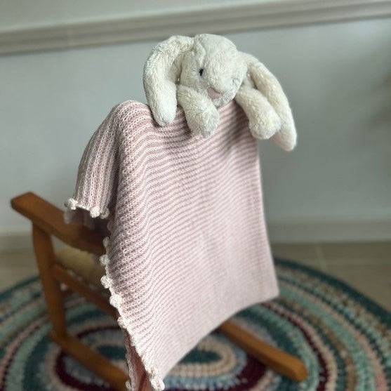 

Candy Stripes - Babydecke
6