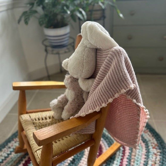 

Candy Stripes - Babydecke
7