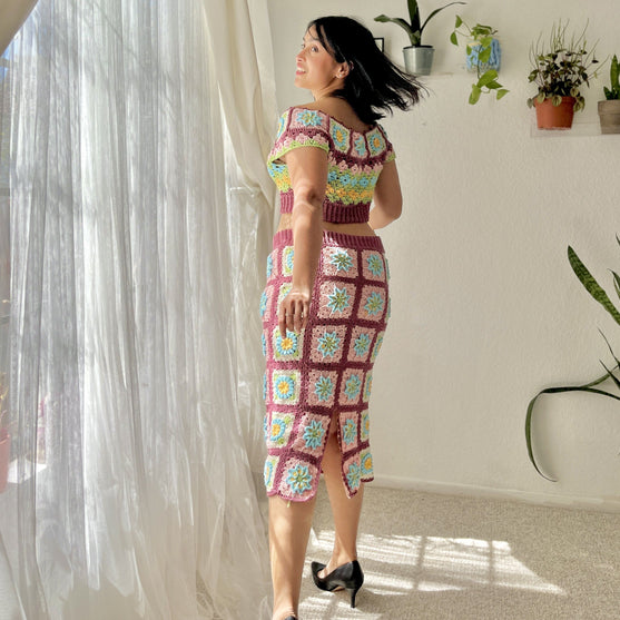 

SuperBloom Set - Oberteil und Rock
2