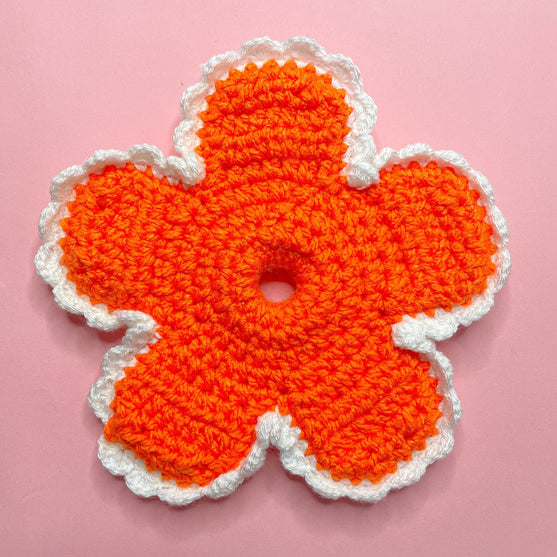 

Flower Scrunchie
5