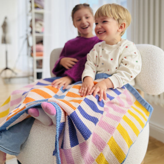

Hilma - Babydecke - Strickset
1